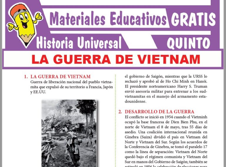 Causas de la Guerra de Vietnam: Un Resumen Informativo