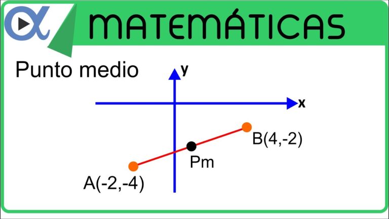 Descubre cómo calcular las coordenadas del punto medio de un segmento usando vectores y análisis matemático