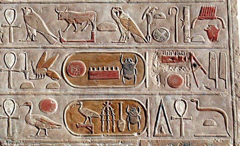 Descubre el fascinante mundo de los jeroglíficos egipcios y su misterioso significado