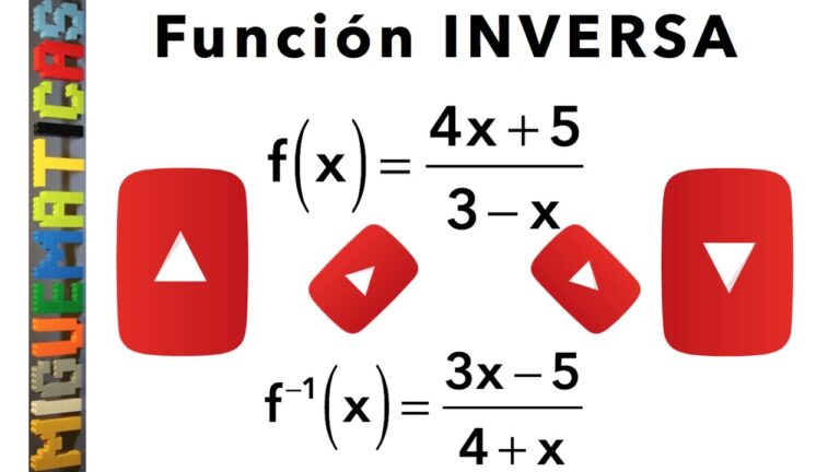 Descubre el secreto de la función inversa con nuestro cálculo de funciones