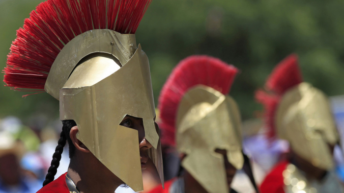 “Descubren en Turquía una máscara de hierro de soldado romano de hace 1.800 años”