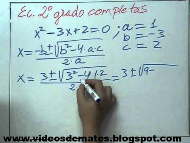 Ejercicios de Ecuaciones de Segundo Grado: Aprende Álgebra con Matemáticas