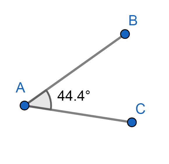 El ángulo agudo: definición y ejemplos en geometría