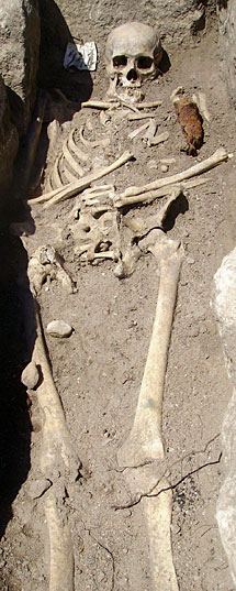 “El misterio del esqueleto de vampiro encontrado en Bulgaria”