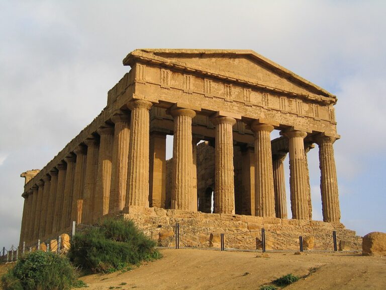 El Templo de la Concordia: Un tesoro histórico en Sicilia