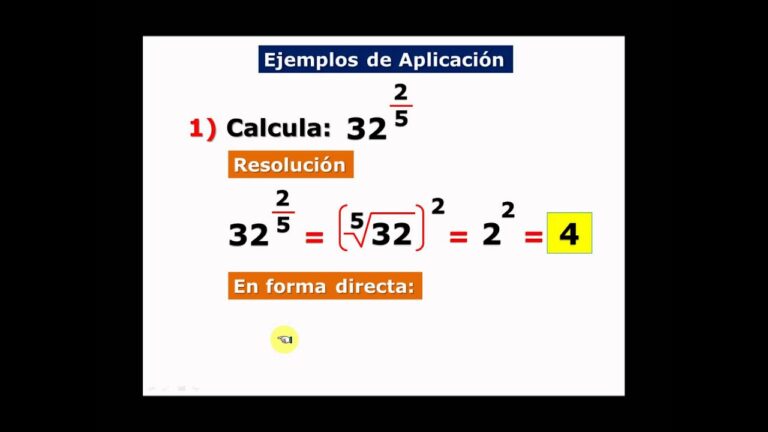 Exponente fraccionario en aritmética: ¿Qué es y cómo se calcula?
