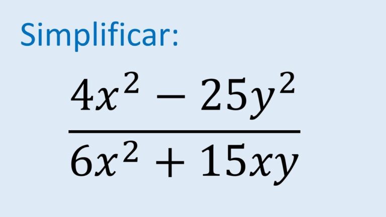 Factorización de Polinomios: Aprende a simplificar expresiones algebraicas