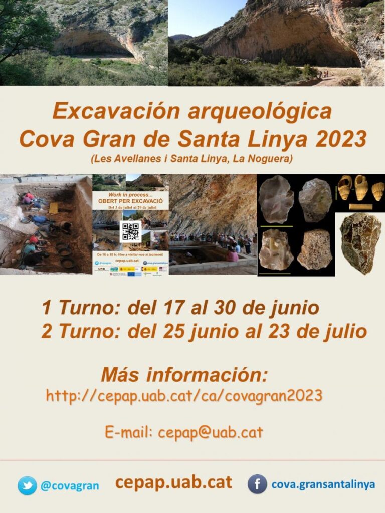 ¡Inscripciones abiertas para explorar la increíble Cova Gran de Santa Linya!