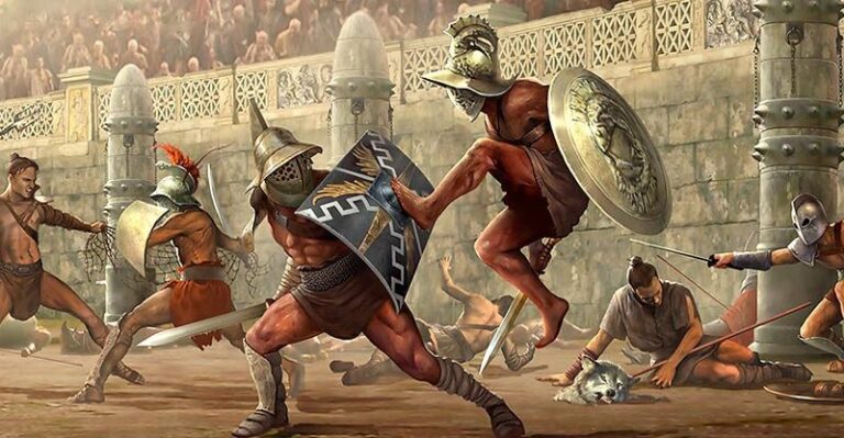 Luchas de gladiadores en Roma: Descubre su brutalidad y espectáculo