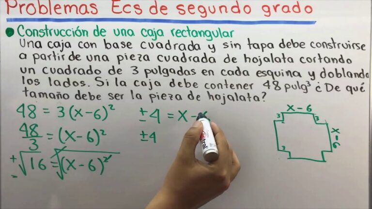 Resuelve problemas de ecuaciones de segundo grado con facilidad: Guía de álgebra y matemáticas