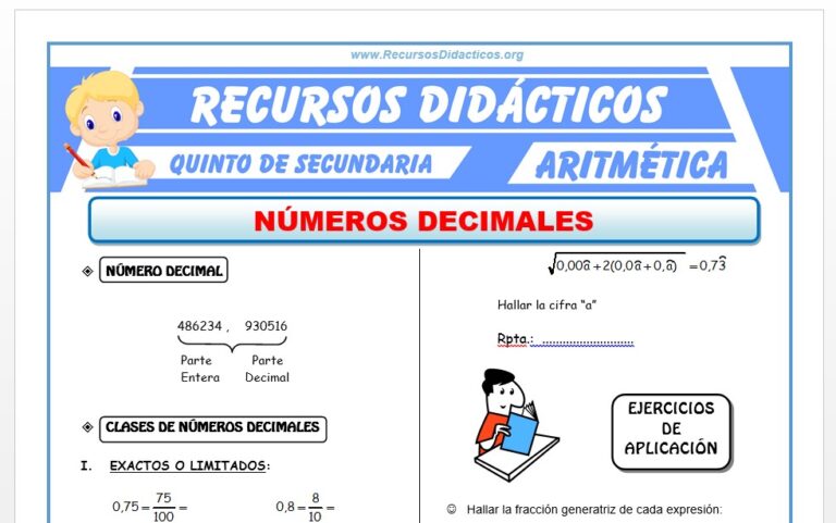 Tipos de números decimales: Aritmética y su aplicación práctica